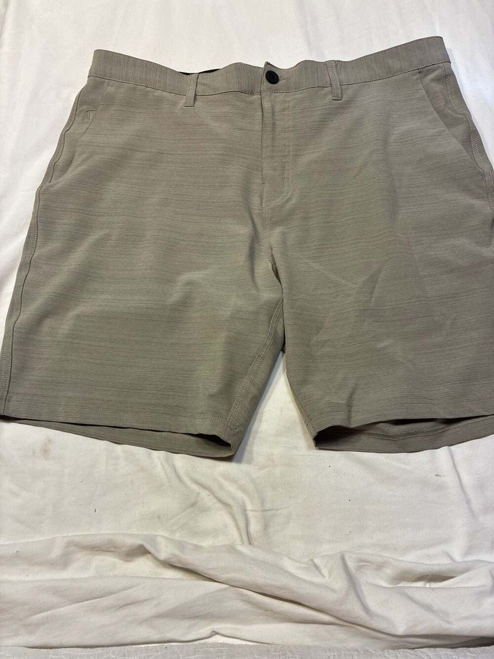 Sun Diego Boardshorts / Hybrid Stretch Shorts Size 38 Tan